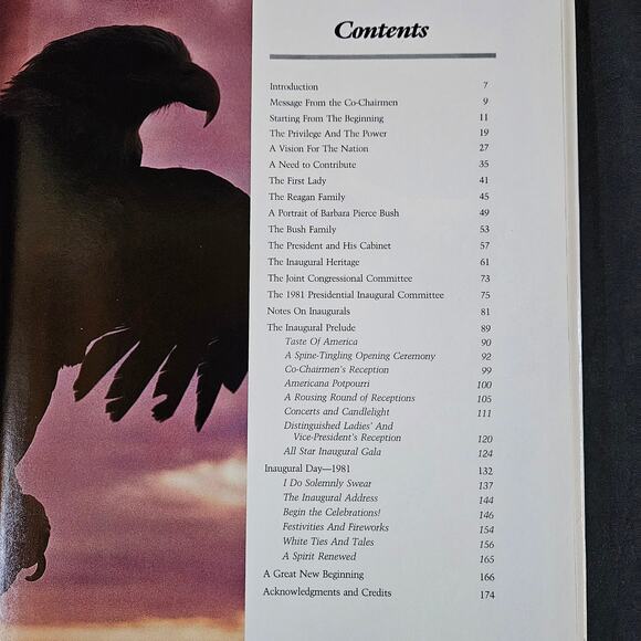 A Great New Beginning The 1981 Inaugural Story Hardcover Presidential - Picture 5 of 8